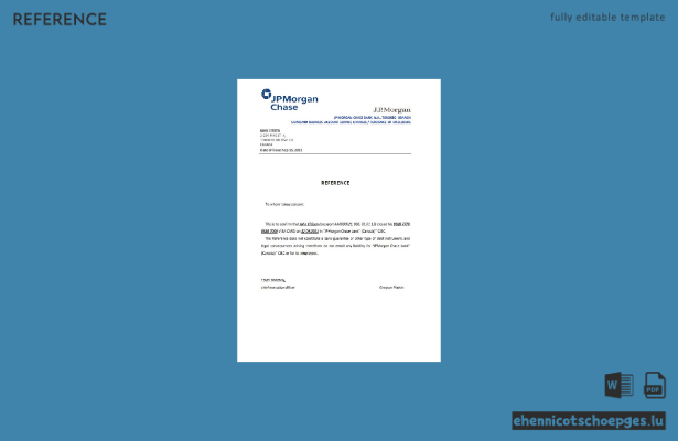 Beispielvorschau zur Schließung von JP Morgan Chase in Kanada